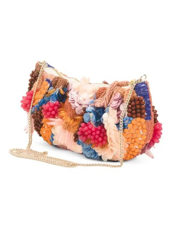 MADE IN INDIA Abstract Sea Coral Bag - Picture 3 of 4